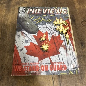 The Comic Shop Previews Magazin #320 MAI 2015 Stand Guard Cybors Buch - Bild 1 von 3