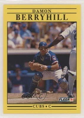 1991 Fleer Damon Berryhill #414 - Image 1 of 2