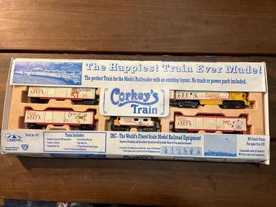IHC Corkey’s Train HO Scale Set – Carnival Circus Collection – Locomotive & Cars - Image 1 of 3