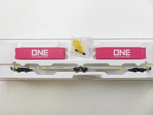 (RBT192) Fleischmann 825027 Doppeltaschen-Gelenkwagen AAE "ONE", DC, N, OVP - Bild 1 von 5