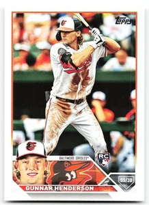 🔥 2023 Topps #206 Gunnar Henderson Rookie - Picture 1 of 2