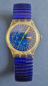 Swatch Flex Drop Uhr mit Flexband, 1992 - Bild 1 von 5