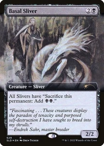 [MTG] Basal Sliver (Foil) (Extended Art) (629) (SLD) NM - Picture 1 of 1