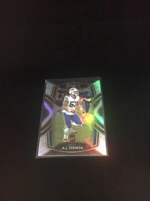 A.J. Epenesa 2020 Select Club Level Silver Prizm RC football card Bills 295 - Image 1 of 2