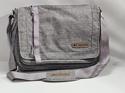 New Columbia Messenger Travel Diaper Baby Bag Insulated Bottle Pouch Fadt Ship - Image 1 of 4