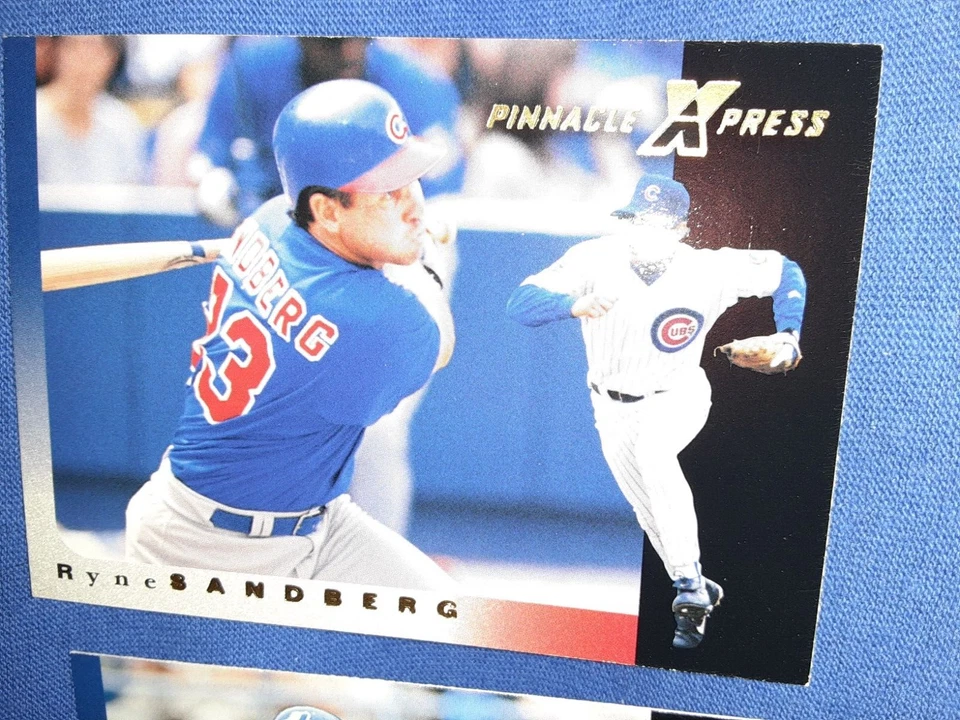 Pinnacle X-Press 1997 - #45 Ryne Sandberg Chicago Cubs MVP HOF MLB BÉISBOL Foto 1 de 1