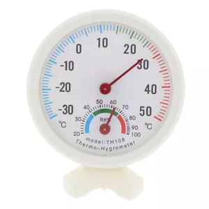 Mini indoor outdoor hygrometer humidity gauge thermometer temperature met_F9 _j - Picture 1 of 10