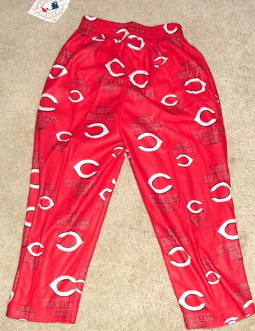Cincinnati Reds Kids Toddler sz. 3T Red Sleep Pants Pajama Lounge Pants New Mlb Cover