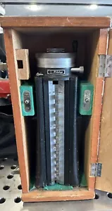 MITUTOYO 13" HEIGHT MASTER GAGE # 515-152 With Wood Storage Case JAPAN - Picture 1 of 8