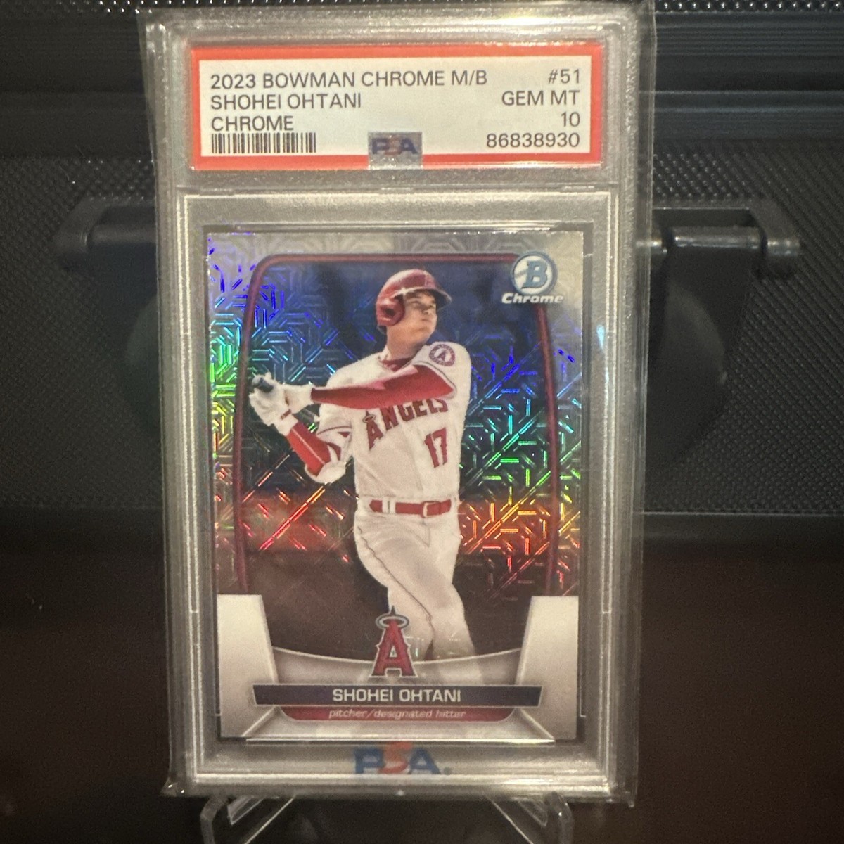 大谷翔平 PSA10 満点2023 TOPPS Bowman #51 Mega 2023 Bowman - Shohei Ohtani #51 for sale | eBay