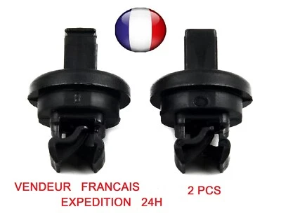2 Clip Fixation plage arrière RENAULT CLIO MEGANE SCENIC LAGUNA MODUS 7705099001 - Imagen 1 de 4