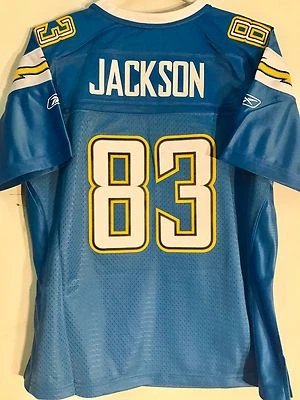 Camiseta para mujer Reebok Premier NFL San Diego Chargers Jackson azul antiguo talla XL Foto 1 de 2