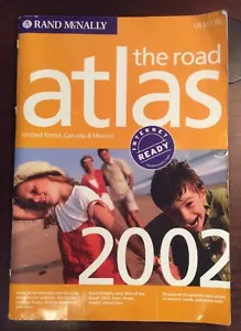 The Road Atlas: United States, Canada&Mexico (2002, Softcover) Rand McNally - Picture 1 of 12