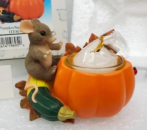 *UNOPENED NIB* Charming Tails: Pumpkin/Squash Votive - 93/101 - *Rare* Pristine - Picture 1 of 11