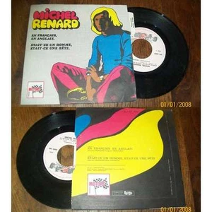 MICHEL RENARD - En Francais En Anglais Rare French PS 7' Motors French Pop 1971 - Imagen 1 de 1