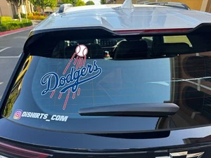 Calcomanía 10-01 con recubrimiento UV 2020 '24 '25 Dodgers Champions Logo LA Los Angeles - Imagen 1 de 5