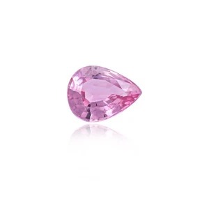 Natural 2.72 Ct Untreated Hot Pink Spinel - Pear from Tajikistan - Picture 1 of 1