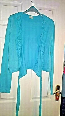 Top blando cruzado azul   Foto 1 de 4