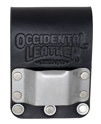 Occidental Leather Belt Worn Tape Clip BLACK Made in USA B5537