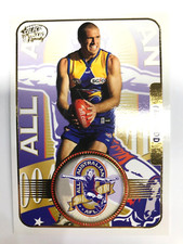2005 SELECT AFL DYNASTY ALL AUSTRALIAN TEAM CARD AA9 CHRIS JUDD-WEST COAST