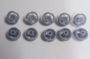 Accesorios 1/43 10 Llantas Seat Leon Cupra en 3D Trans-kit o Dioramas - Imagen 1 de 4