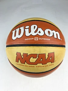Wilson NCAA Basketball Unterglas Technologie Indoor Outdoor Größe 7 orange/beige - Bild 1 von 7