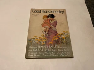 Vintage good housekeeping magazine September 1925 temple bailey-sabatini-zona ga - Picture 1 of 4