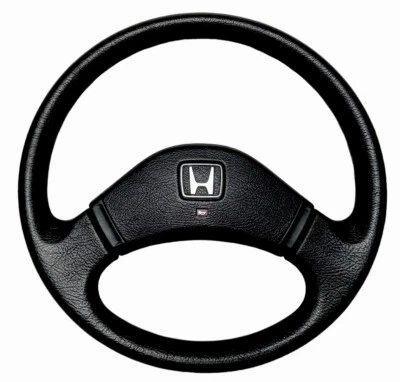 Volante Civic CRX 1988-1991 hatchback vagón negro OEM *agarre suelto leer Foto 1 de 4