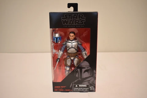 Star Wars The Black Series 6 Inch Jango Fett Figure Factory Sealed #15 Cover