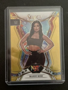 2022 Panini Select WWE Mandy Rose NXT 2.0 Gold Prizm #06/10 - Picture 1 of 6