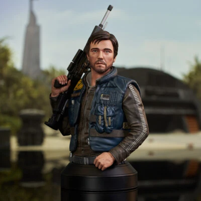 GENTLE GIANT STAR WARS ROGUE ONE CASSIAN ANDOR 1/6 SCALE BUST NEW IN HAND *US* - Image 1 of 4