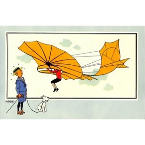 [Hergé] Tintin - Voir et Savoir : Aviation, album 1, série 1 chromo n°07