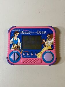 Disney Beauty and The Beast 1990 Tiger Electronics Handheld Video Game Works