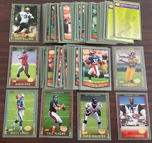 1999 Topps Collection Football Cards # 251 - 357 - You Pick - FREE  SHIP