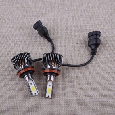 2x 6000K H11 LED High Low Beam Headlight Bulbs For Car Truck Motorcycle ATV ut - Image 1 of 4