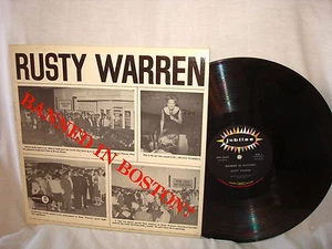 RUSTY WARREN-BANNED IN BOSTON?-JUBILEE JGM2049 VG+VG+ VINYL RECORD ALBUM LP - Imagen 1 de 2