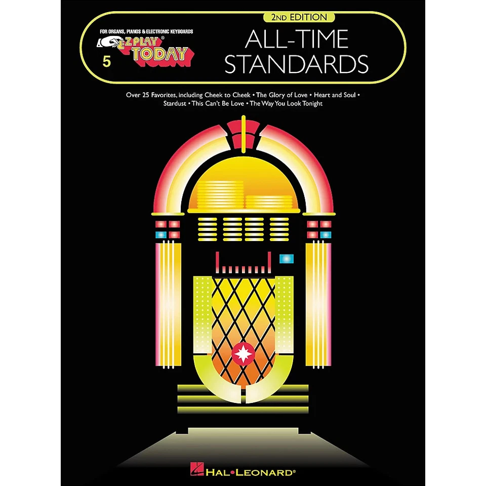 Hal Leonard All-Time Standards 2nd Edition E-Z Play 5 - Image 1 of 1