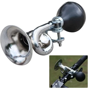 Fahrrad-Luftdruckhorn Laute traditionelle Fahrradhupe Clown-Hupe mit Druckball - Bild 1 von 6