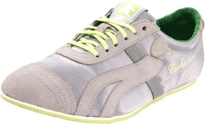 Cushe Vinyl Sleeve Light Grey UW00475 Sporty Tie Casual Sneakers Shoes Women's 9 - Image 1 of 4