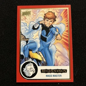 Tarjeta Marvel Beginnings 2024 Upper Deck #147 Red Base Mass Master - Imagen 1 de 2