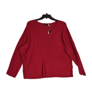 Lauren Ralph Lauren Damen Übergröße 2X Rot Urlaub Pullover Dolmanärmel (57) - Bild 1 von 12