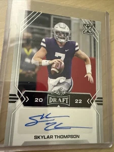 2022 Leaf Draft - Autographs Skylar Thompson #BA-ST2 (AU, RC) - Picture 1 of 2