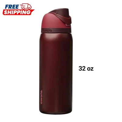 Owala FreeSip 32oz Insulated Stainless Steel Water Bottle with Straw BPA-Free