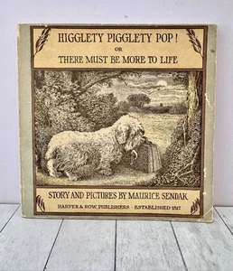 Higglety Pigglety Pop: There Must Be More to Life, Sendak, VTG Children 1979 PB - Picture 1 of 5