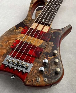 Elegee Custom Guitars Datu 5st MOD. -Buckeye Burl Top- - Picture 1 of 10