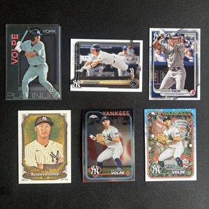 Anthony Volpe 6 Card MLB Baseball Trading Card Lot Top Prospect TOP-29 Yankees - Picture 1 of 8