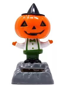 New Solar-Powered Dancing Halloween Pumpkin with Hat - Picture 1 of 2