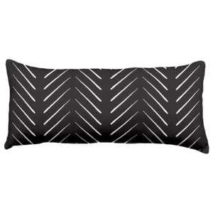 Chevron Columns 16" x 16" or 16" x 6" Reversible Pillow, Choose From Select - Picture 1 of 13