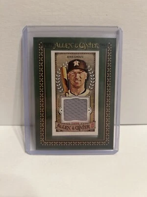 2024 Topps Allen & Ginter - Mini Framed Relics #MFR-AB Alex Bregman (MEM) - Image 1 of 2