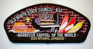BSA OLD NORTH STATE OA 70 TSOIOTSI TSOGALII 2023 JAMBOREE CSP BARBACOA PARRILLA CAPITAL - Imagen 1 de 3
